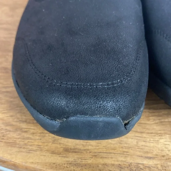 Skechers Women's Black BE-COOL Warmhearts Slip On Comfort Loafers Sz 10 - Picture 7 of 14